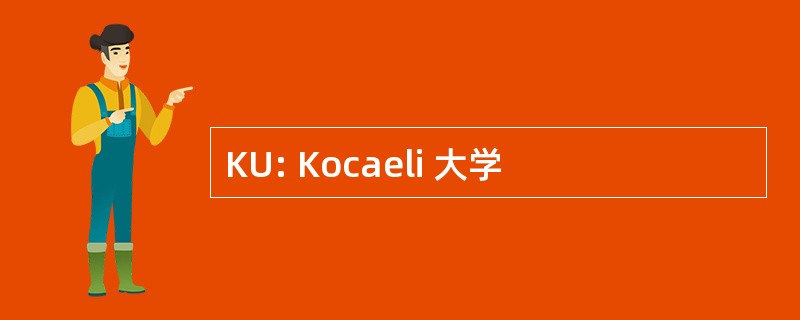 KU: Kocaeli 大学