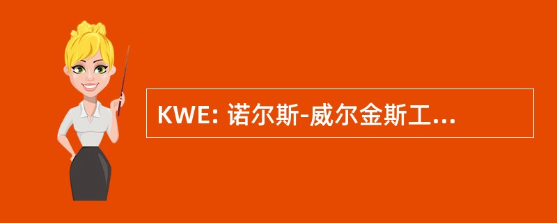 KWE: 诺尔斯-威尔金斯工程有限公司