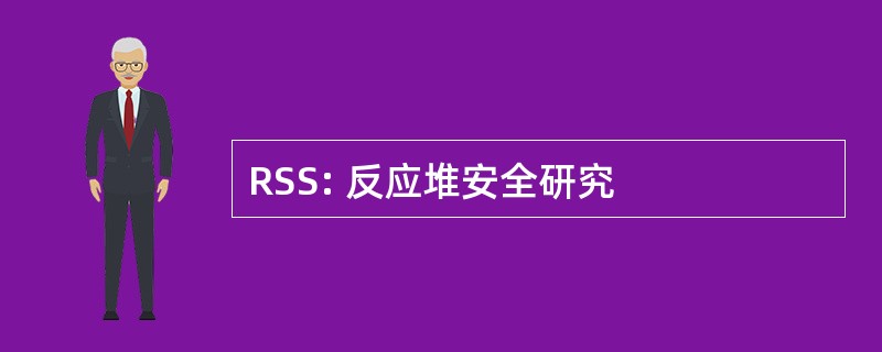 RSS: 反应堆安全研究