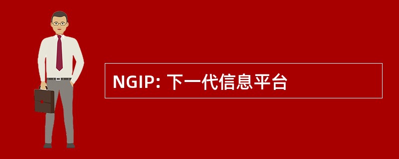 NGIP: 下一代信息平台