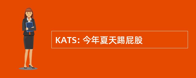 KATS: 今年夏天踢屁股