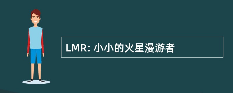 LMR: 小小的火星漫游者