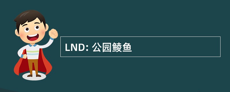 LND: 公园鲮鱼