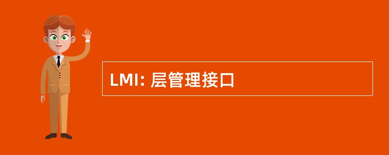 LMI: 层管理接口