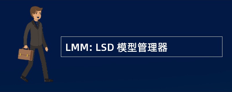 LMM: LSD 模型管理器