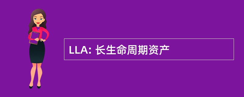 LLA: 长生命周期资产