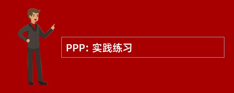 PPP: 实践练习