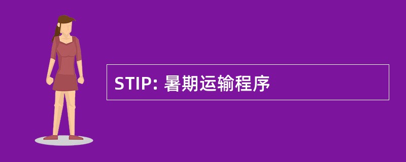 STIP: 暑期运输程序