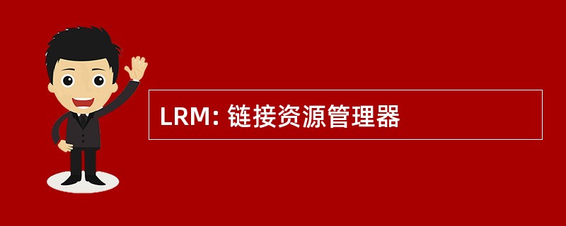 LRM: 链接资源管理器