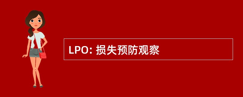 LPO: 损失预防观察