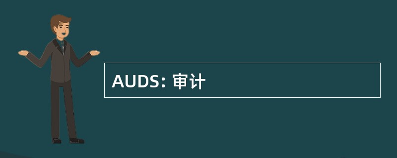 AUDS: 审计