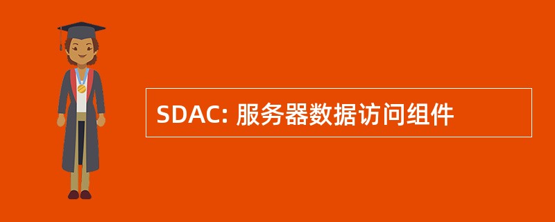 SDAC: 服务器数据访问组件