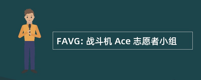 FAVG: 战斗机 Ace 志愿者小组