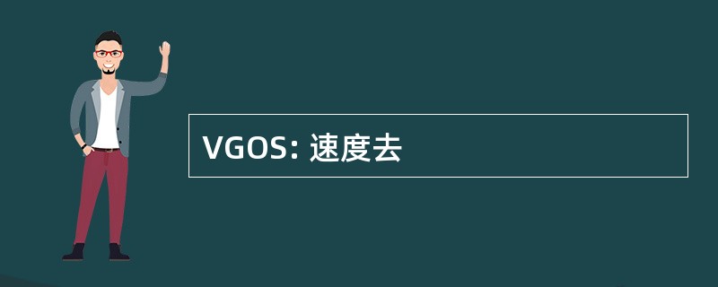 VGOS: 速度去