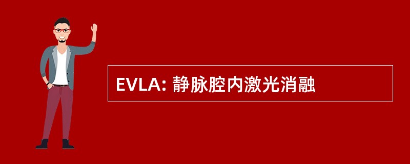 EVLA: 静脉腔内激光消融