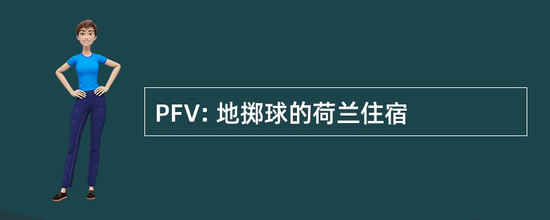 PFV: 地掷球的荷兰住宿