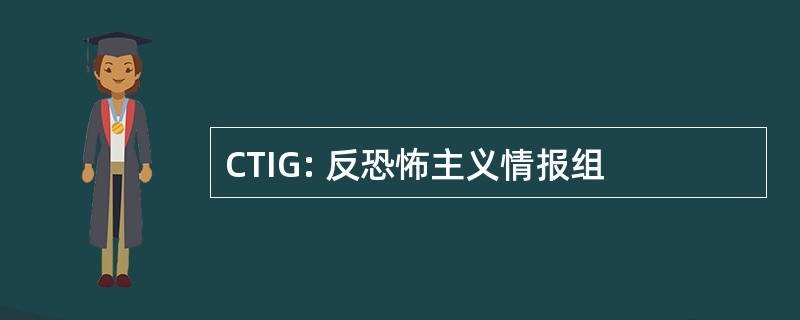 CTIG: 反恐怖主义情报组