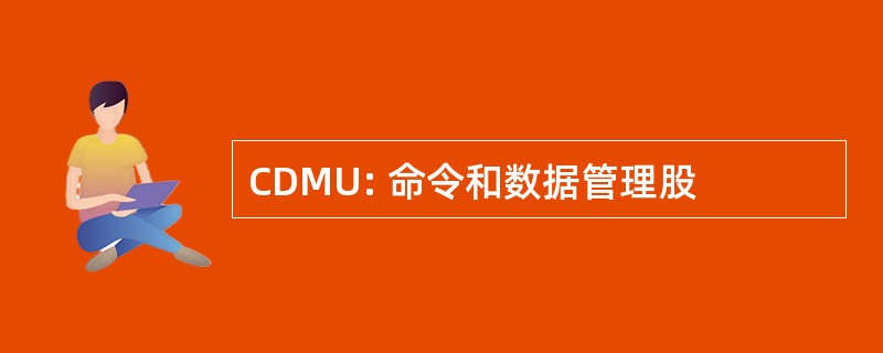 CDMU: 命令和数据管理股