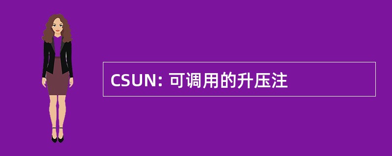 CSUN: 可调用的升压注