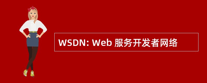 WSDN: Web 服务开发者网络