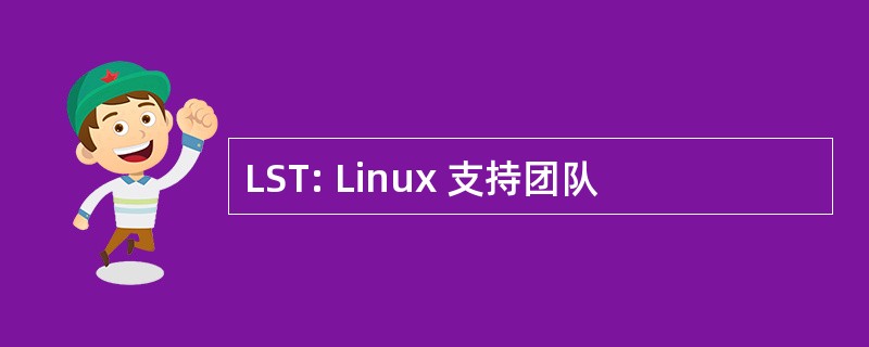 LST: Linux 支持团队