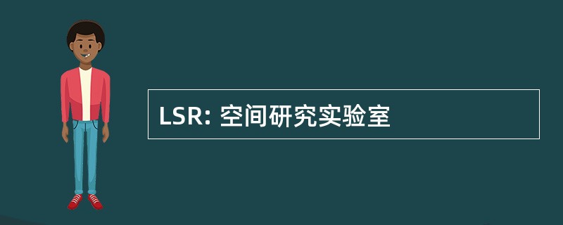 LSR: 空间研究实验室