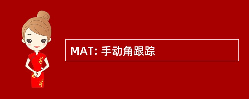 MAT: 手动角跟踪