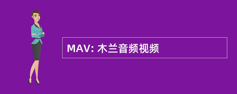 MAV: 木兰音频视频