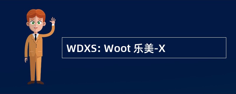 WDXS: Woot 乐美-X