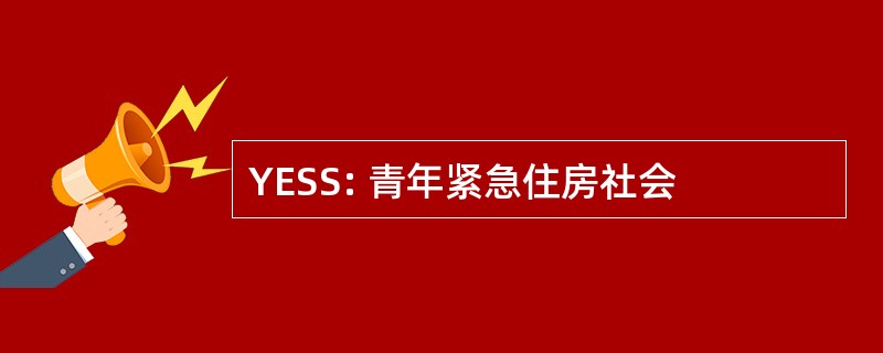 YESS: 青年紧急住房社会