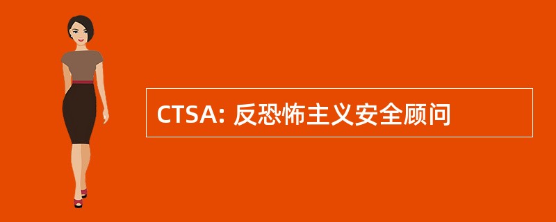 CTSA: 反恐怖主义安全顾问