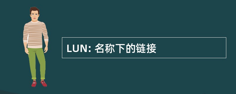 LUN: 名称下的链接