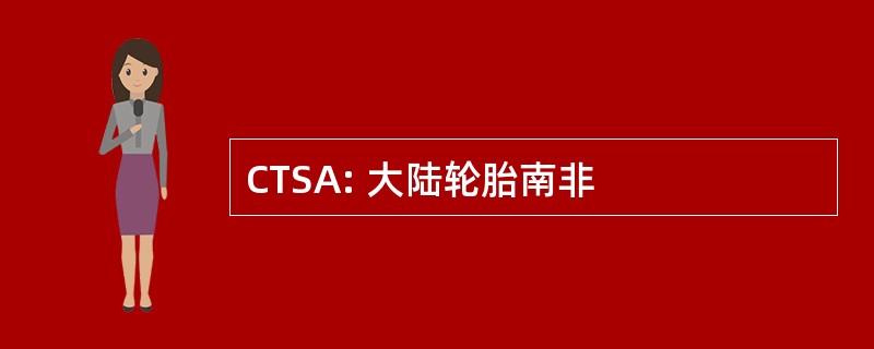 CTSA: 大陆轮胎南非