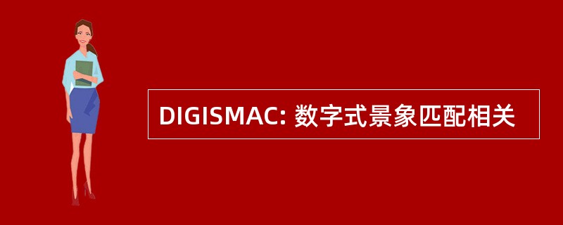 DIGISMAC: 数字式景象匹配相关