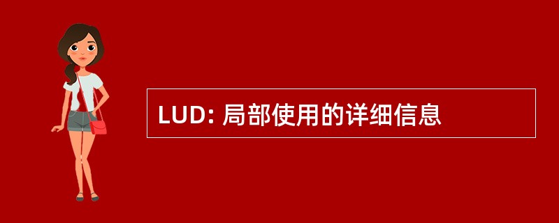 LUD: 局部使用的详细信息