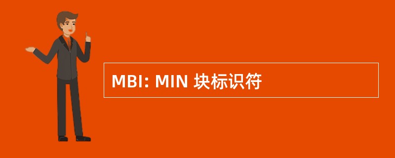 MBI: MIN 块标识符