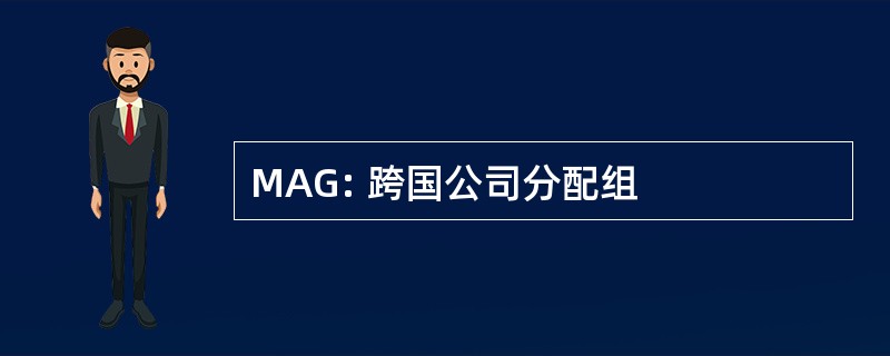 MAG: 跨国公司分配组