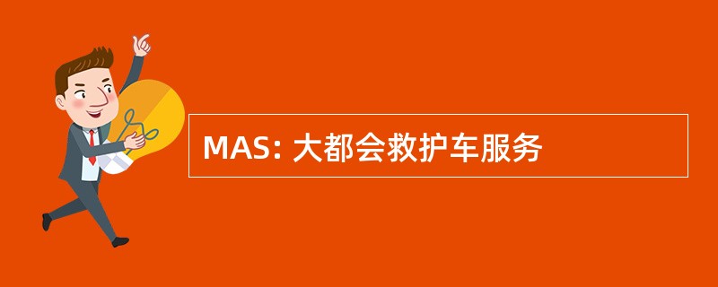 MAS: 大都会救护车服务