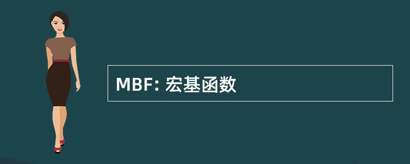 MBF: 宏基函数