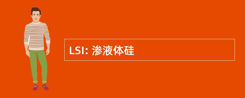 LSI: 渗液体硅