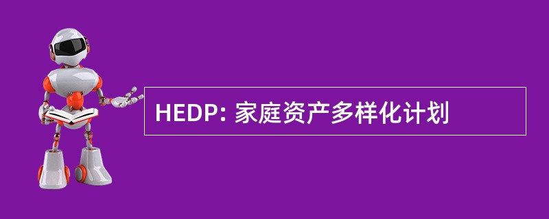 HEDP: 家庭资产多样化计划