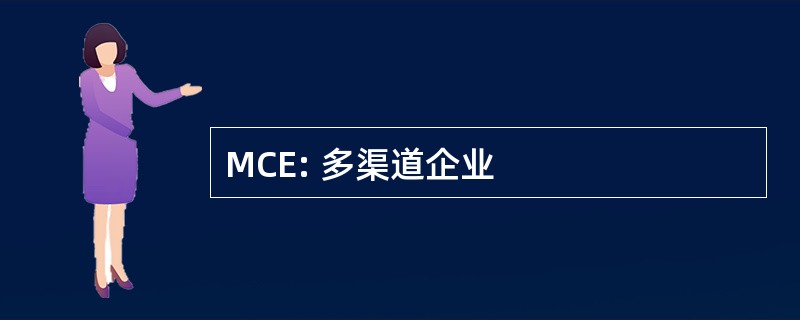 MCE: 多渠道企业