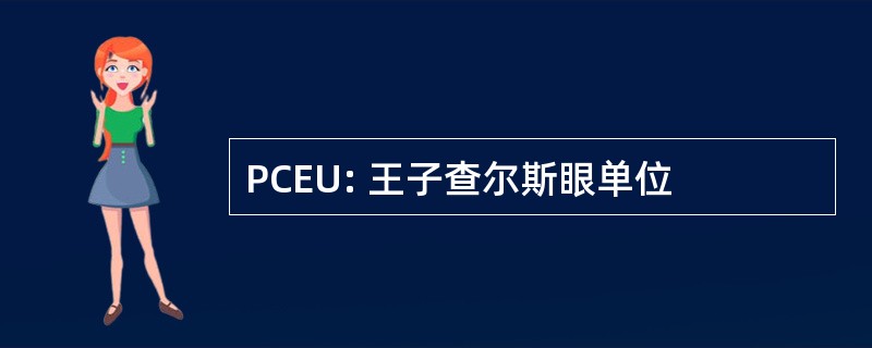 PCEU: 王子查尔斯眼单位