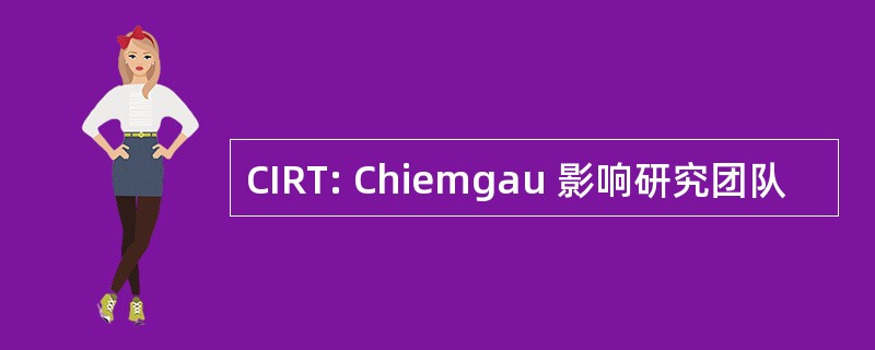 CIRT: Chiemgau 影响研究团队