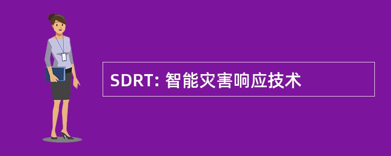 SDRT: 智能灾害响应技术