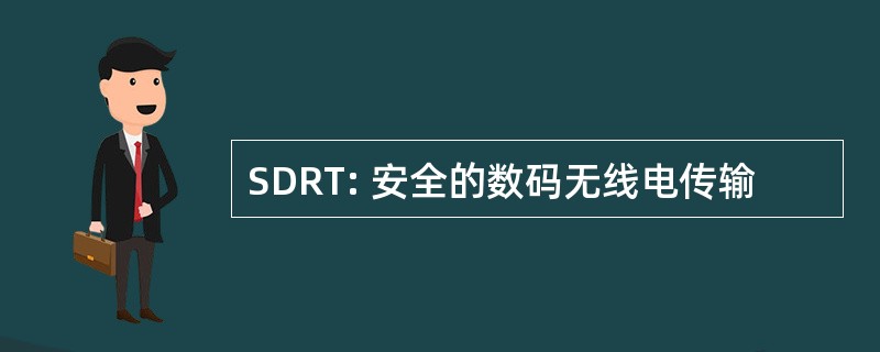 SDRT: 安全的数码无线电传输