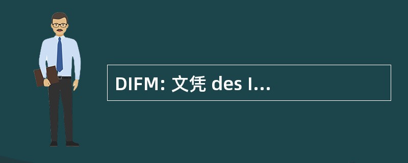 DIFM: 文凭 des Iles de la 法国 Métropolitaine