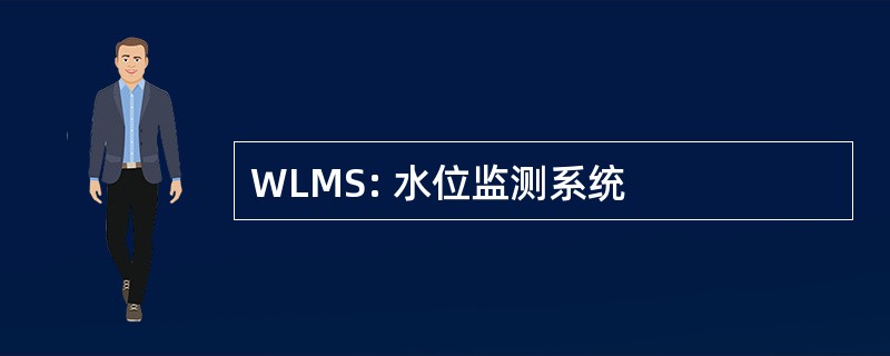 WLMS: 水位监测系统