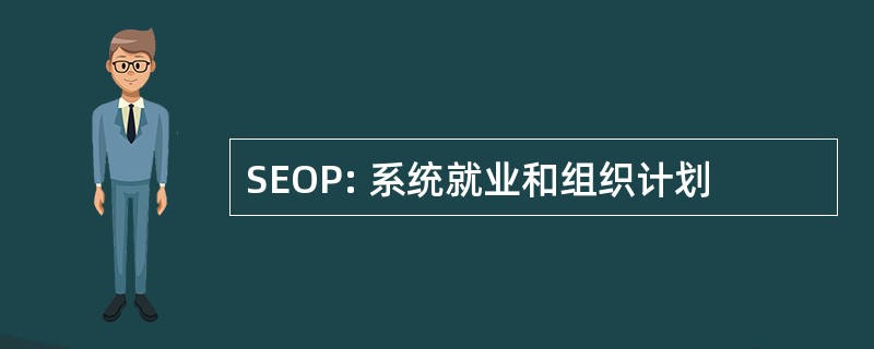 SEOP: 系统就业和组织计划