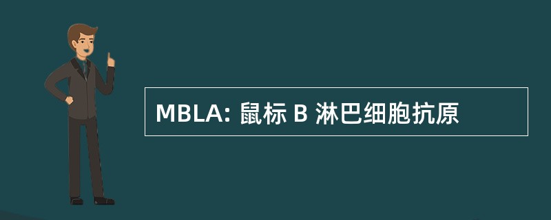 MBLA: 鼠标 B 淋巴细胞抗原